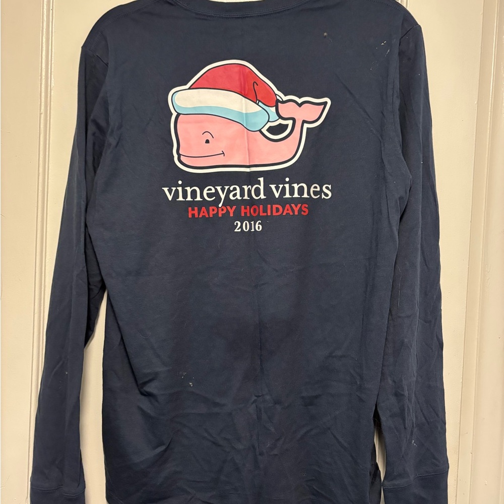 Vineyard Vines Blue Cotton Tee